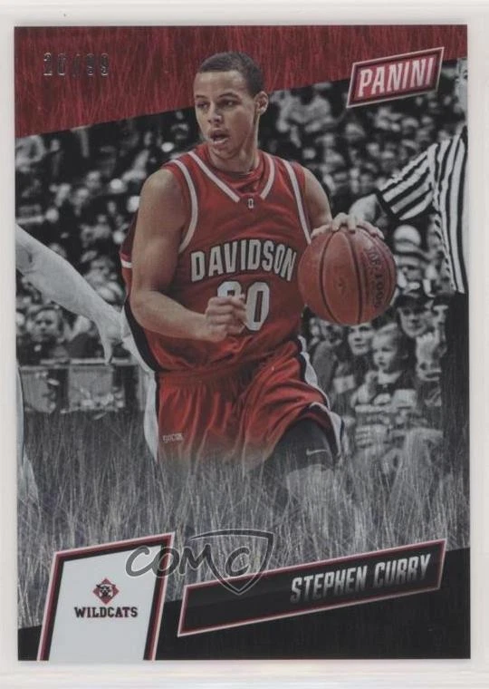 2019 Panini National Convention College Magnetic Fur /99 Stephen Curry #SC - Image 1 of 2