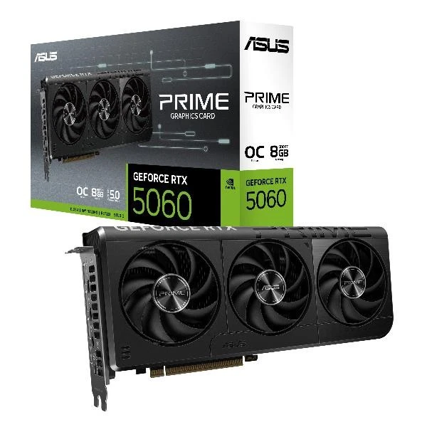 Asus Scheda Video 90YV0N10-M0NA00 PRIME-RTX5060-O8G - Immagine 1 di 1