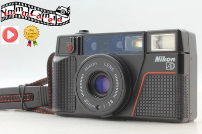 [Near MINT w/Strap ] Nikon L35 AD2 Pikaichi 2 Film Camera Point & Shoot   JAPAN - Image 1 of 4