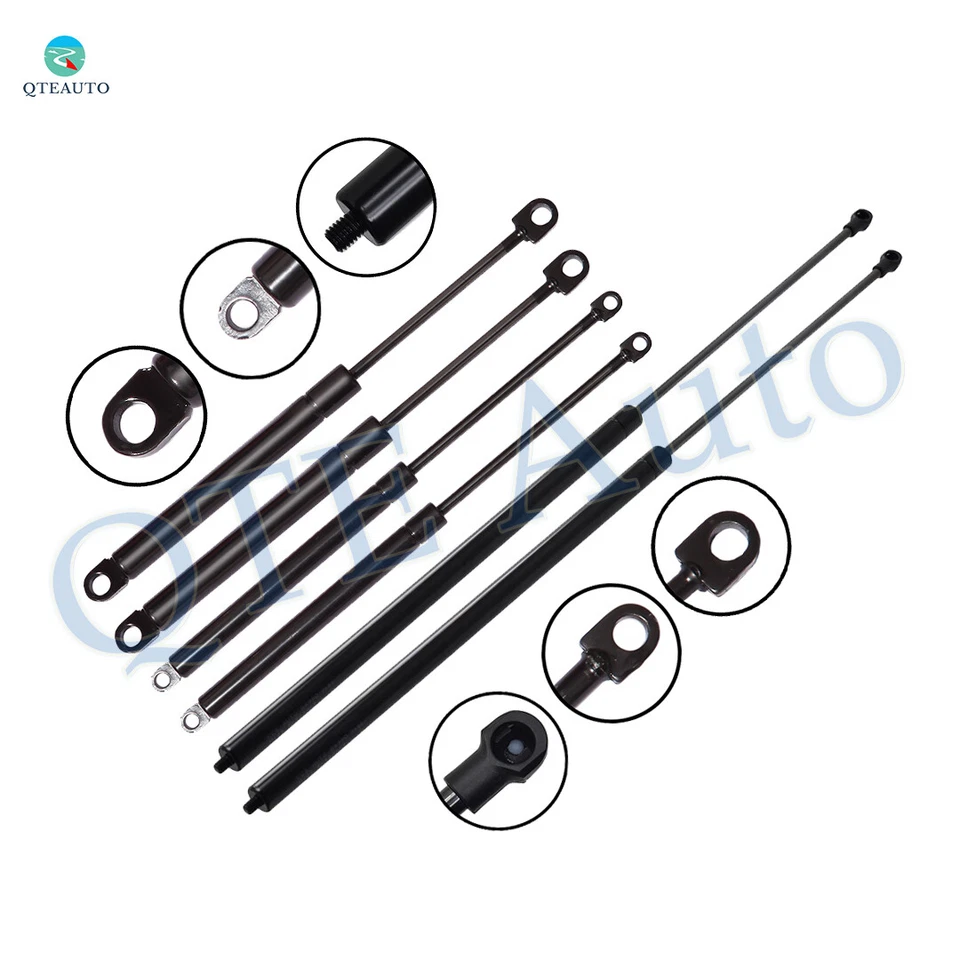 Juego completo capó delantero-tapa maletero trasero-portón trasero soporte elevador para BMW 530I 1994 1995 Foto 1 de 4