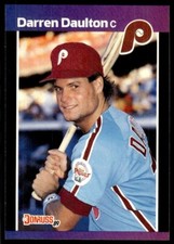 1989 Donruss Darren Daulton Philadelphia Phillies #549