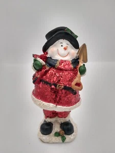 Pailletten Wackelkopf Weihnachtsmann / Schneemann - Bild 1 von 4