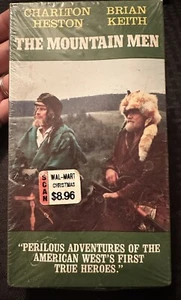 The Mountain Men : VHS Tape 1989, New Sealed, Charlton Heston & Brian Keith - Picture 1 of 3