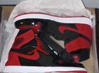 NEW Nike Air Jordan 1 Retro OG High Patent Bred Men's Red & Black Sneakers SZ 7