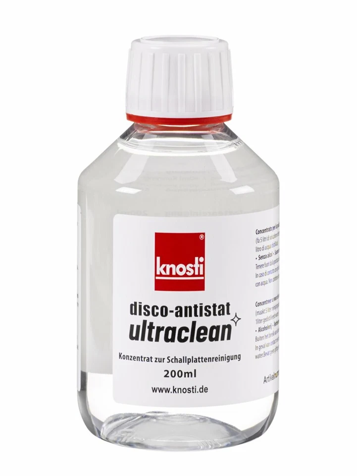 Knosti Disco-Antistat Ultraclean Concentrate for Record Cleaning 200ml - Image 1 of 1