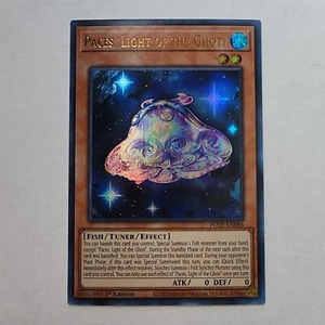 Paces, Light of the Ghoti - POTE-EN086 - Ultra Rare - NM - 1st ed - Yugioh - Picture 1 of 2