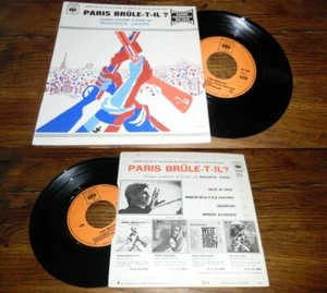 MAURICE JARRE - Paris Brule T'Il ? French EP OST 66' - Picture 1 of 1