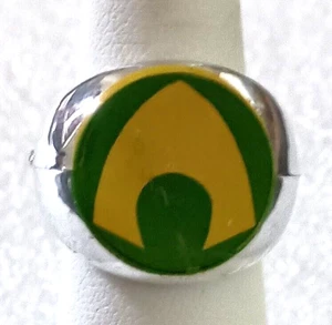 DC Comics Aquaman A&A Vending Toy Gum Prize Plastic Ring 2015 NOS New - Picture 1 of 4