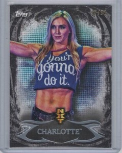 2015 Topps WWE Undisputed Black Charlotte Flair 36/99