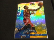 2013-14 Panini Crusade Blue #47 Kyrie Irving -Cleveland Cavaliers-DUKE-