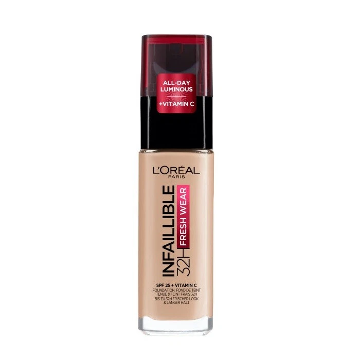 L'Oreal Paris Infallible 32H Foundation 110 Rose Vanilla, 30ml - Bild 1 von 1
