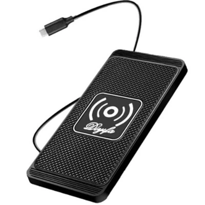  Car Wireless Fast Charger Dashboard Charge Dock Pad Mount Non-slip Silicone Mat - Image 1 of 4