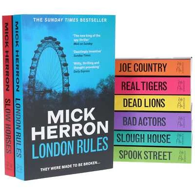 Slough House Series: Book 1-8 by Mick Herron Complete 8 Books Set - Fiction - PB - Image 1 of 4
