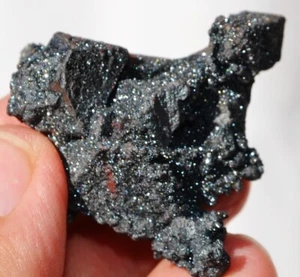 RARE Mineral Pseudomorph Hematite after Magnetite LARGE 2" Argentina 121cc - Picture 1 of 18