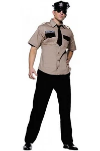 Men's Police Costume WITH Glasses, Size XL, BRAND NEW, Leg Avenue - Picture 1 of 5
