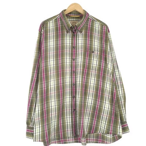 Camel Active Men Shirt Plaid Flannel Cotton Explorer Adventure Py9 Size 2XL - Picture 1 of 6