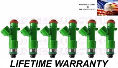 ✅Inyectores de combustible OEM NISSAN 6x Nissan 350Z Altima Máxima Murano Frontier 3,5 L Foto 1 de 2