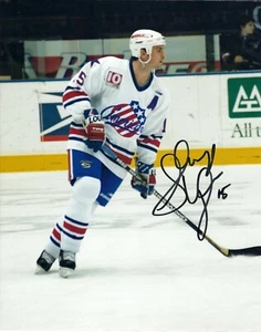 SHAYNE WRIGHT SIGNED 8X10 PHOTO ROCHESTER AMERKS HOCKEY AUTOGRAPHED IN PERSON - Picture 1 of 1