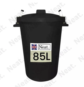 Pattumiera 80L con Coperchio Clip Blocca Casa/Cucina/Giardino Pattumiera Rifiuti - Foto 1 di 7