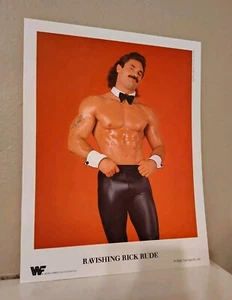 WWF Ravishing Rick Rude officially licensed 1988 Promo Photo, WWE, Near Mint - Picture 1 of 4