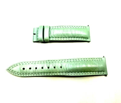 18 x 16mm Light Green Jaeger-LeCoultre Leather Band - Image 1 of 2