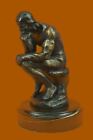 RODIN Thinker Man Male Sculpture Statue Figurine Figure France Bronze Artwork