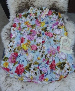 Roman Holiday Button-Down Closure Floral Shirt Sz. S ~XL NWT ~ ED24A31 - Picture 1 of 10