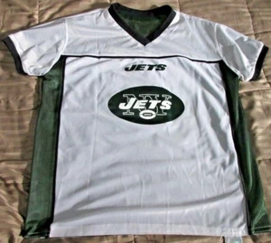 NEW YORK NY JETS NFL FLAG FOOTBALL REVERSIBLE JERSEY SZ   Youth XL  - Picture 1 of 7