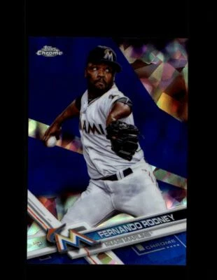 2017 FERNANDO RODNEY TOPPS CHROME SAPPHIRE #292 MARLINS *R2997 - Image 1 of 2