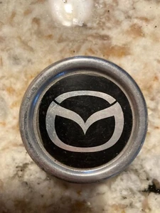 (1) OEM MAZDA metal wheel center cap 2" neck for older pickup - Picture 1 of 3