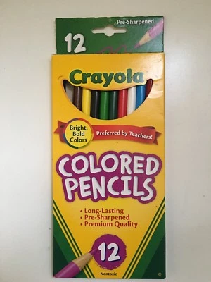 Crayola Colored Pencils Long Lasting Pre-Sharpened, 12 Count - Image 1 of 2