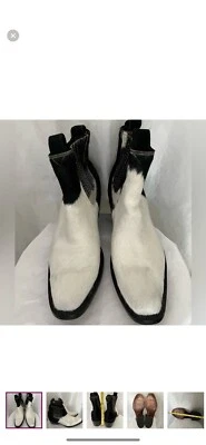 Botas cortas Stiefeld The Aurora de piel con pelo Foto 1 de 4