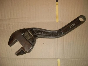 Large Gray (Canada) Adjustable 12" Spanner - As Photo - Picture 1 of 3