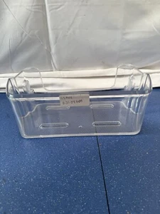 LG MAN63108601 Refrigerator Freezer Door Basket Bin Clear | USED - Picture 1 of 7