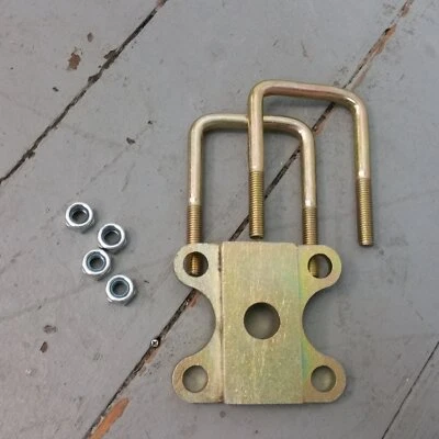 FRONT LEAF SPRING U-BOLT and SPRING PAD KIT 28-34 FORD MODEL A HOT ROD PART - Image 1 of 4