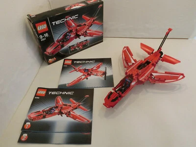 ( AH 9 ) Lego Technic 9394 Jet Plane Flugzeug  Mit OVP & BA 100% Komplett  - Bild 1 von 4