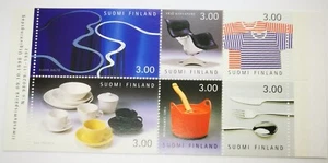 Finland 1998 Finnish Design Marimekko Aalto Sarpaneva Booklet MNH - Picture 1 of 2