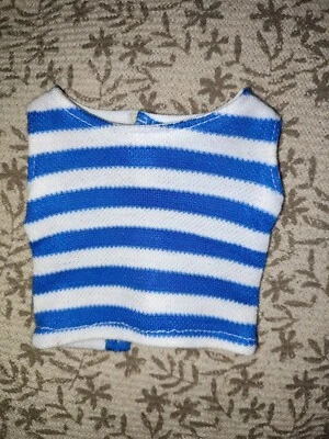 ANCIEN TEE-SHIRT POUPÉE MANNEQUIN CATHIE DE BELLA TENUE MIMIZAN 1980 - Photo 1/2