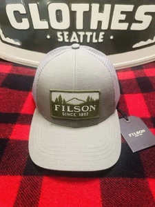 FILSON MESH SNAP-BACK LOGGER CAP 20218799 FOLIAGE SCENIC HAT BAG NEW WITH TAGS - Picture 1 of 7