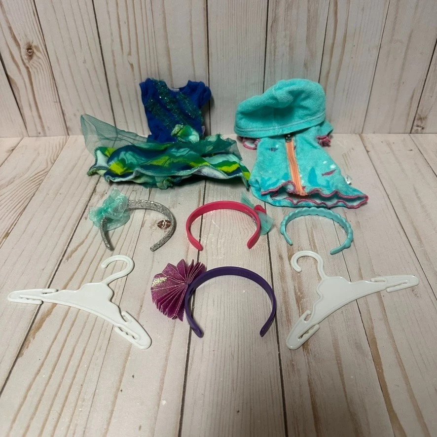 American Girl Wellie Wishers Camille Meet & Fun Pez Traje de Playa con Diademas Foto 1 de 4