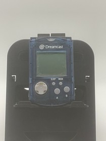 OEM SEGA Dreamcast VMU Blue Virtual Memory HKT-7000 Tested & Works!