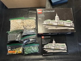 LEGO ARCHITECTURE: UNITED STATES CAPITOL MODEL #21030 COMPLETE