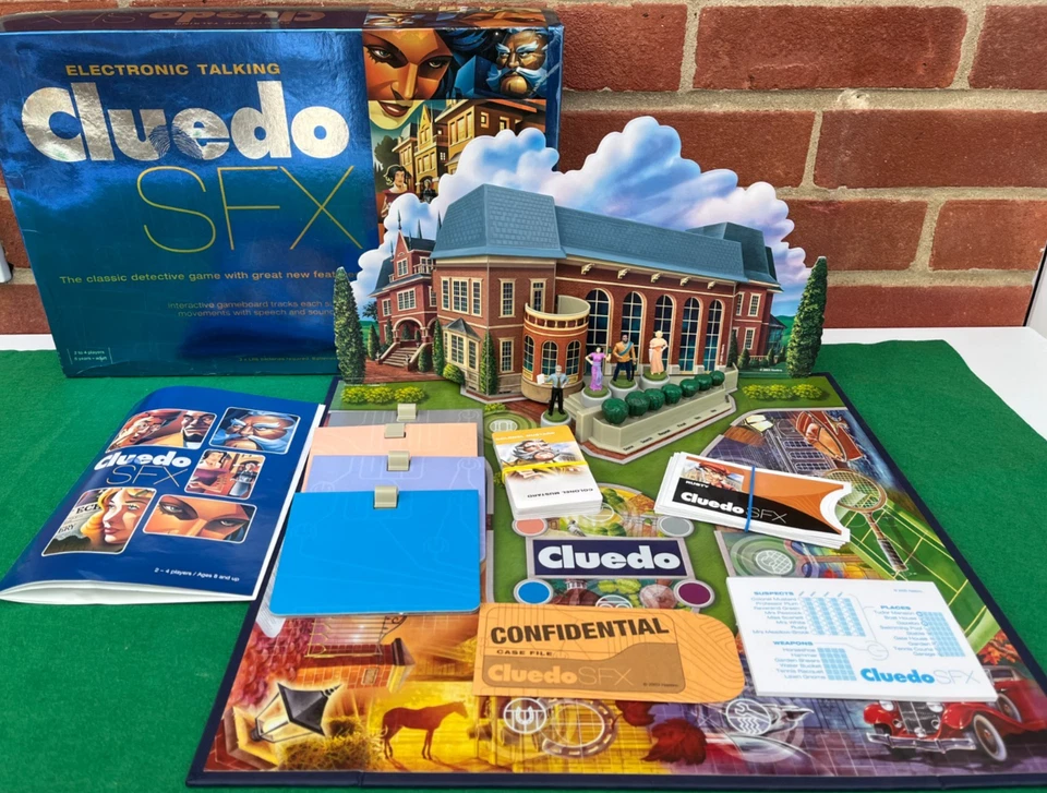 Cluedo SFX Electronic Detective Family Board Game - working SEE VIDEO - Xmas Fun - Image 1 of 4