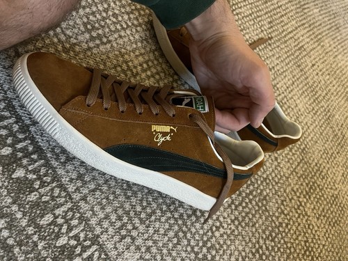 Scarpe casual Puma Noah X scamosciate classiche Mij stringate uomo marroni sneakers 39333101