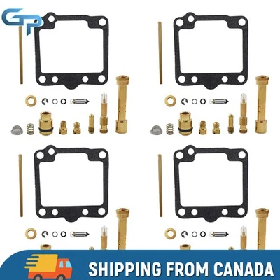4x Kits de Reconstrução de Carburador Carb para Suzuki 1981-83 GS650E GS650G GS650GL - Imagem 1 de 4