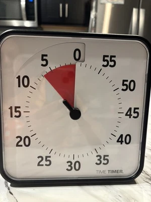 TIME TIMER Visual Timer 60 Minute Countdown Clock Time Management Classroom  - Image 1 of 2