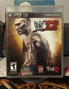 WWE '12 für PlayStation 3 PS3 CIB mit Handbuch getestet funktioniert sauber Disc schneller Versand - Bild 1 von 4