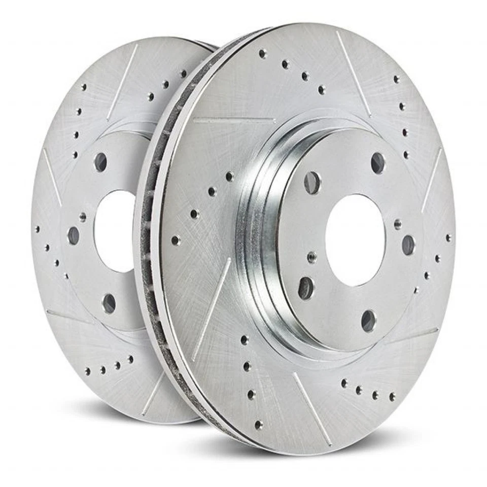Power Stop Brake Rotors For BMW 335i GT xDrive 2014-2016 Rear Evolution Drilled - Image 1 of 4