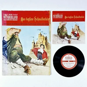 ©1969 Bastei WUNDERLAND Märchenbuch mit Schallplatte HANS IM GLÜCK Grimm - Bild 1 von 3