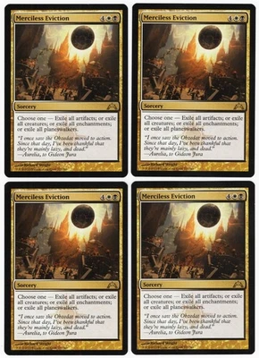 Merciless Eviction x4 4x 2013 Gatecrash PLAYSET Multi-Color Sorcery MTG NM AZ1 - Image 1 of 2